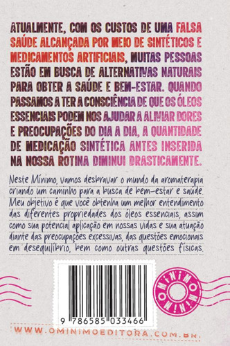 O Mínimo Sobre Aromaterapia, De Fernanda Campos Junger. Editorial O Mínimo, Capa Mole, Edição 1 Em Português, 2025
