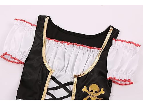 Simplecc Disfraz De Princesa Pirata Para Niña,