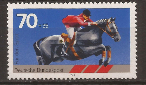 Estampillas Alemania 1978 - Deporte Hipico