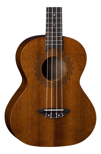 Luna Vintage De Caoba Ukulele, Satén Natural