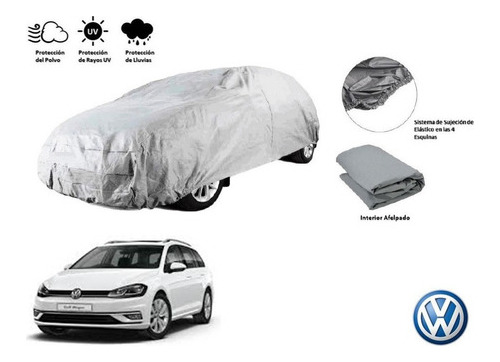 Forro Funda Cubreauto Afelpada Vw Golf Wagon 2013