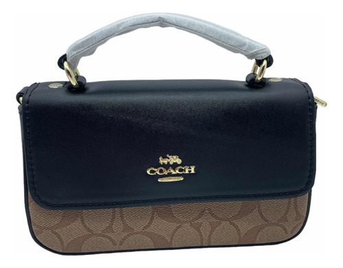 Bolso Pequeño Coach/bandolera Con Diseño Monograma