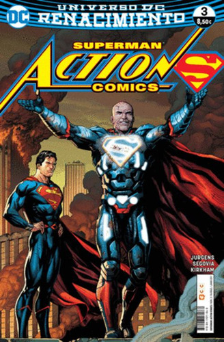 Libro Superman: Action Comics Núm. 03 (renacimiento)