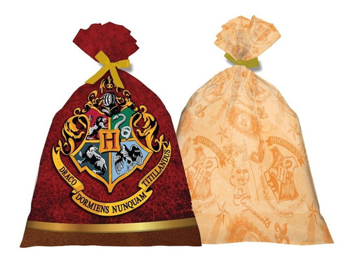 Imagem 1 de 2 de Sacolinhas Plásticas Surpresas - Festa Harry Potter