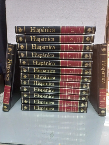 Enciclopedia Hispánica 14 Tomos 