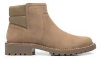 Comprar Botín Casual Mujer Arena Piel Cierre Interno Flexi 37823