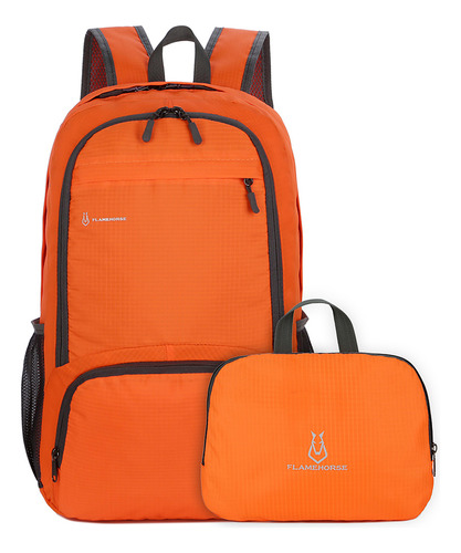 Mochila Plegable Ligera Para Hombres Y Mujeres, Impermeable,