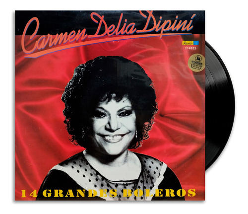  Carmen Delia Dipiní - 14 Grandes Boleros - Lp