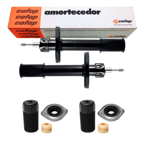 Par Amortecedor Dianteiro Cofap Com Kit Gm Corsa 2001