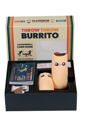 Throw Throw Burrito Dodgeball Juego De Cartas Para Fiesta Fa