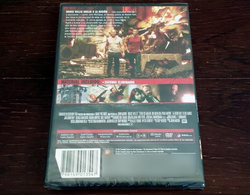 Duro De Matar 5 - Un Buen Dia Para Morir * Dvd Nuevo Cerrado