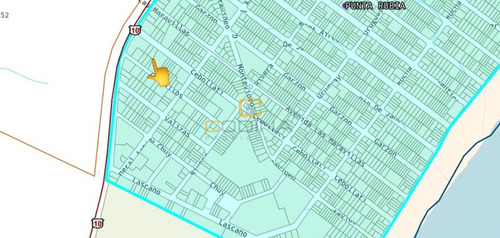 Terreno En Punta Rubia De 562mts2. El Contiguo Es Del Mismo Dueño