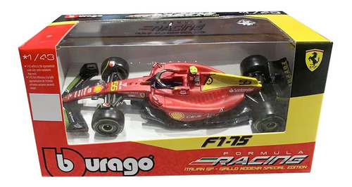 Ferrari F1-75 N.° 55 Carlos 75.° Aniversario Fórmula 2022