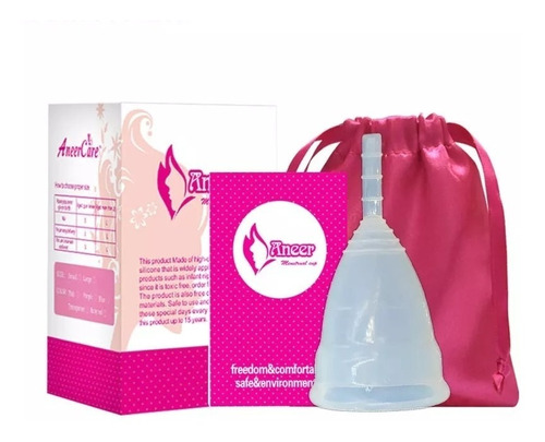 10 Copas Menstruales + Vaso Esterilizador