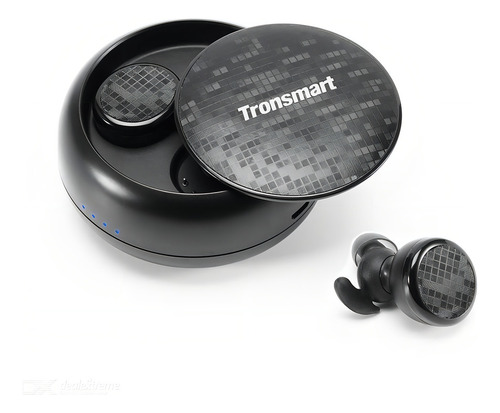 Auriculares inalámbricos Tronsmart Spunky Buds Tws Bluetooth 5.0, color negro