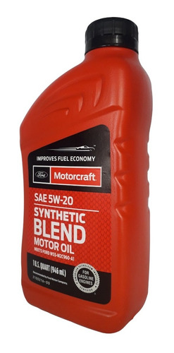 Aceite 5w20 Semisintetico Motorcraft Caja 12 Unidades Api Sp