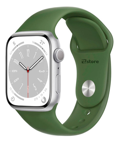 Correa Compatible Con Apple Watch 42mm / 44mm / 45mm Verde