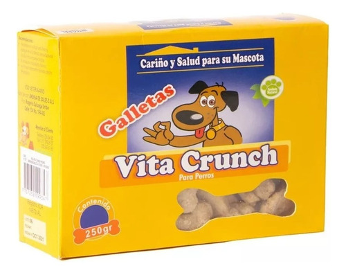 Galletas Vita Crunch Perros X 250 Gr