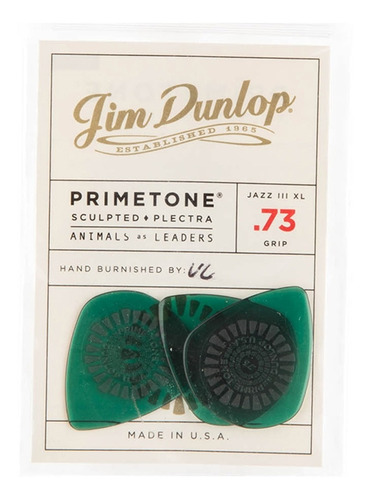 Set 3 Uñetas Animal As Leaders Primetone Dunlop Aalp02