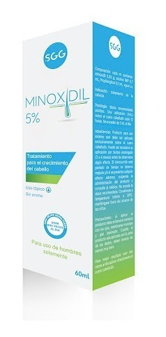 Sgg Minoxidil 5% Solucion Topica Capilar 60ml