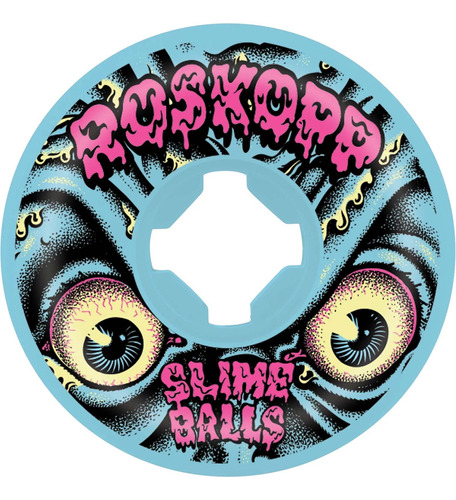 Slime Balls Rueda Patineta 2.362 in Roskopp Vomits 97a Azul