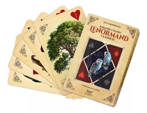 Baralho Cigano Lenormand Clássico – Nova Edição