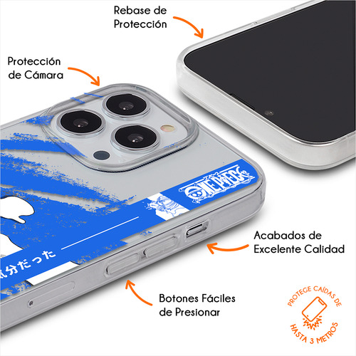 Funda Para Zte One Piece Manga Sanji Electro Case Anime