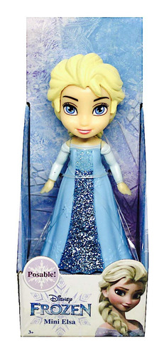 Disney Princess Mini Vestido De Película Elsa Poseable Para