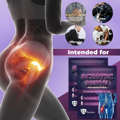12 Alivia Dolores En el Nervio Ciático Lumbar Antiinflamatorio