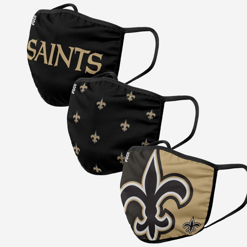 Cubrebocas New Orleans Saints