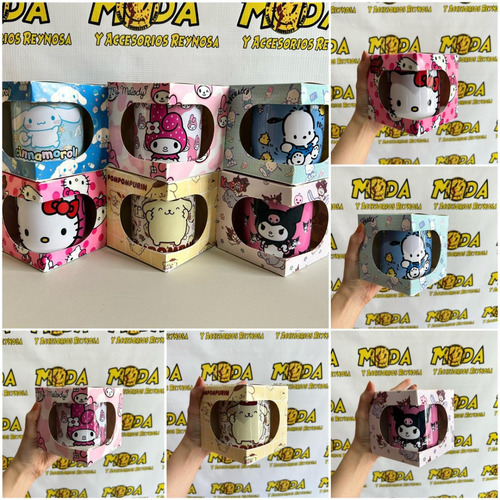 Tazas Sanrio Nuevas, My Melody, Kuromi, Hello Kitty