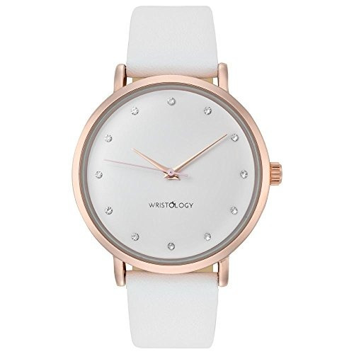 Wristology Olivia Womens Chunky Rose Gold Boyfriend Correa