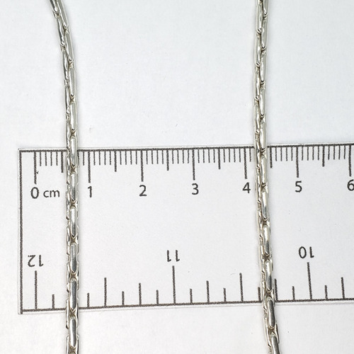 Imagen 3 de 4 de Cadena Plata Beauty 1,20 Mm X 55 Cm
