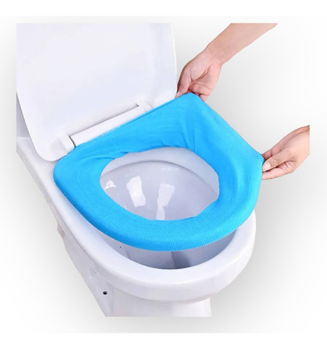 Pack X4 Funda Asiento Baño Wc Tapa Universal Calida Inodoro