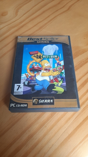 Juego De Pc The Simpsons Hit And Run De Sierra, Tres Cds