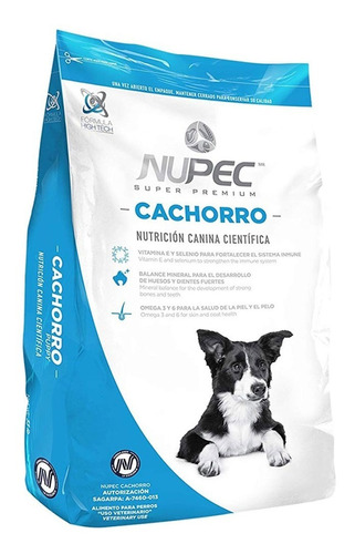 Croquetas Alimento Perro Super Premium Cachorro Nupec 15 Kg