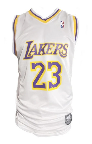 Imagen 1 de 7 de Camiseta Para Niños Oficial Nba A Lakers Lebron James 23 