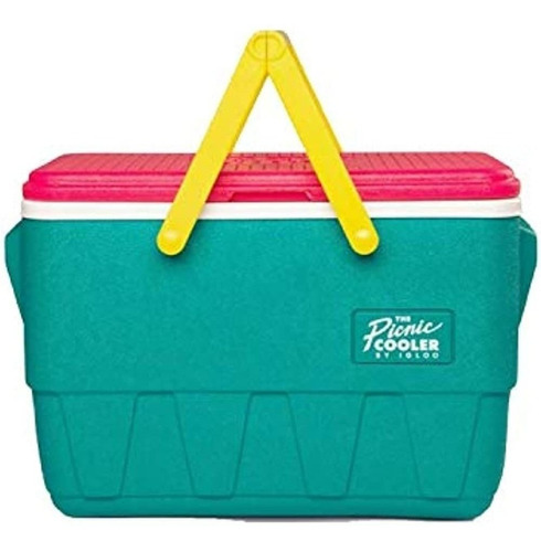 Igloo Retro Jade 25 Qt Lunch Picnic Basket Cooler