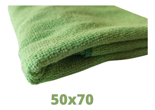 Pano Microfibra Gigante 50x70 Colorido Kit 3 Unidades
