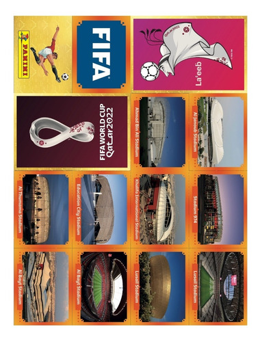 Imagen 3 de 5 de Figuritas Album Mundial Qatar En Pdf Para Imprimir