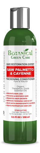  Saw Palmetto & Cayenne  Acondicionador Anti-caída Del Cab.