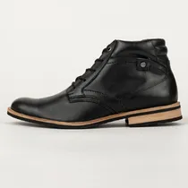 Comprar Zapato Bota Cuero Acordonado Panther Hombre Artesanal Austin