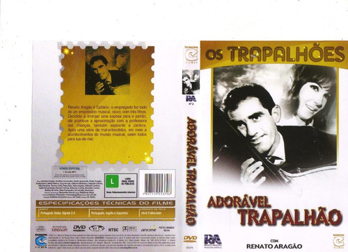 Dvd Adorável Trapalhão, Renato Aragão, Didi, Filme Original