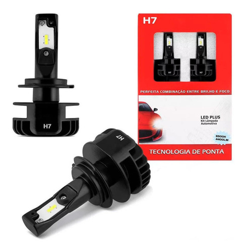 Kit Lâmpada Super Led Cinoy H7 32w 6500k 12v 24v