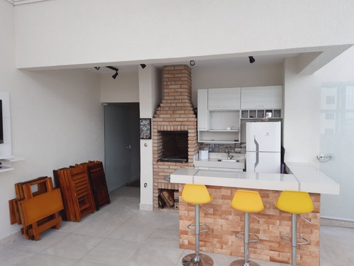 Imagem 7 de 27 de Vendo Cobertura Duplex Com Piscina Aquecida, Área Gourmet, 2 Dorms (1 Suíte), 3 Vagas