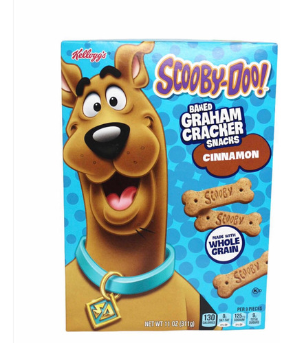 Imagen 1 de 3 de Scooby Doo Galletas-baked Graham Cracker Cinnamon (311g)