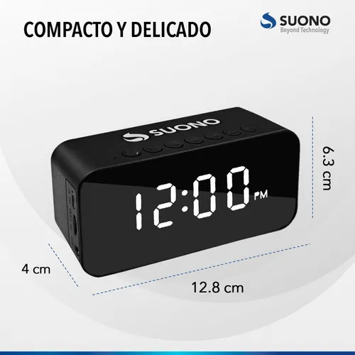 Despertador con bluetooth hotsell
