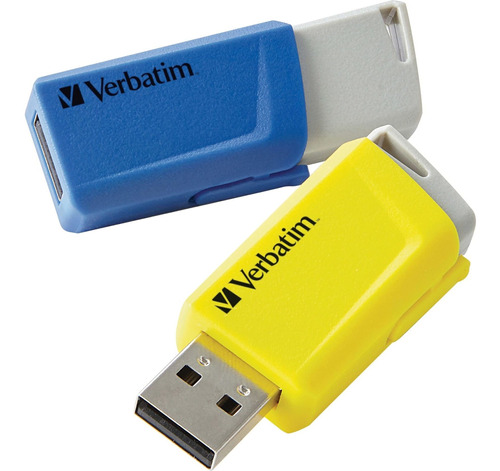 Store Click Memoria Usb 2.0 16 Gb 2 Color Azul Amarillo