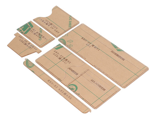 Plantillas Acrílicas Hechas A Mano, 6 Piezas, Patrón De Bill