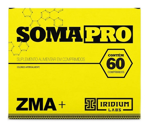 Somapro Con Zma Precursor Hormonal 60 Comprimidos Somatodrol